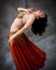 Belly dancing instruction, preformances by Annette